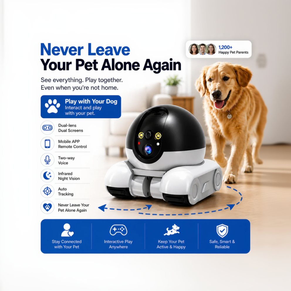 Never Leave Your Pet Alone Again